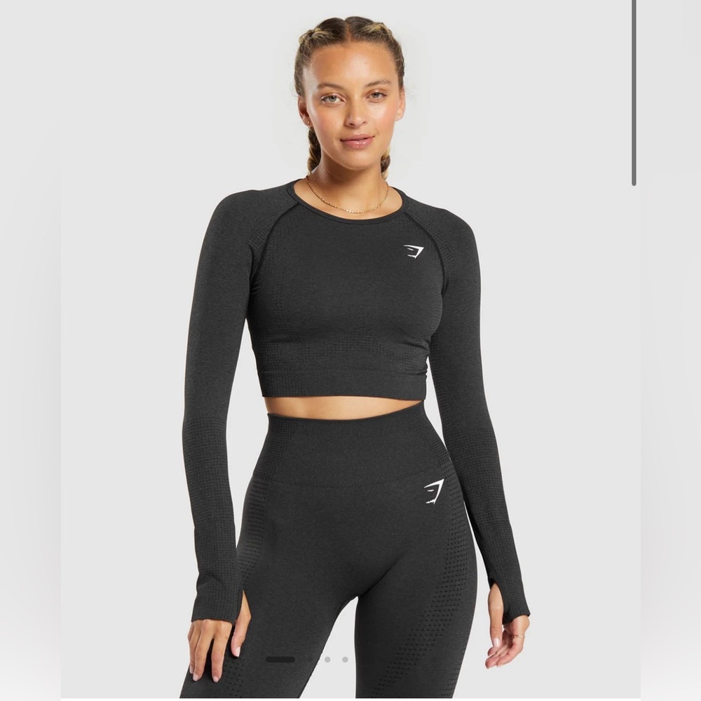 Gymshark Vital Seamless Long Sleeve Crop Top